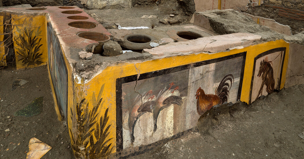 Snail, fish and sheep soup, anyone?  Delicious new discoveries in Pompeii