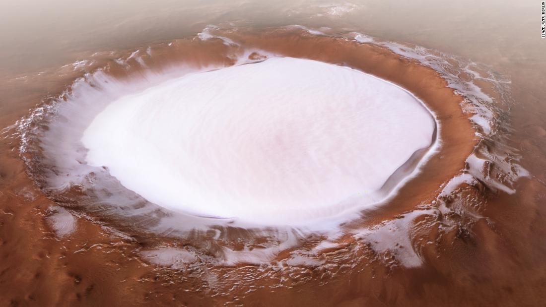Glaciers on Mars reveal the planet’s many ice ages
