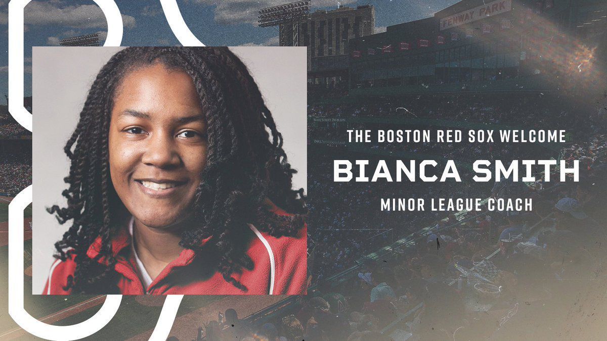 Boston Red Sox hired Bianca Smith, the first black woman to train professional baseball