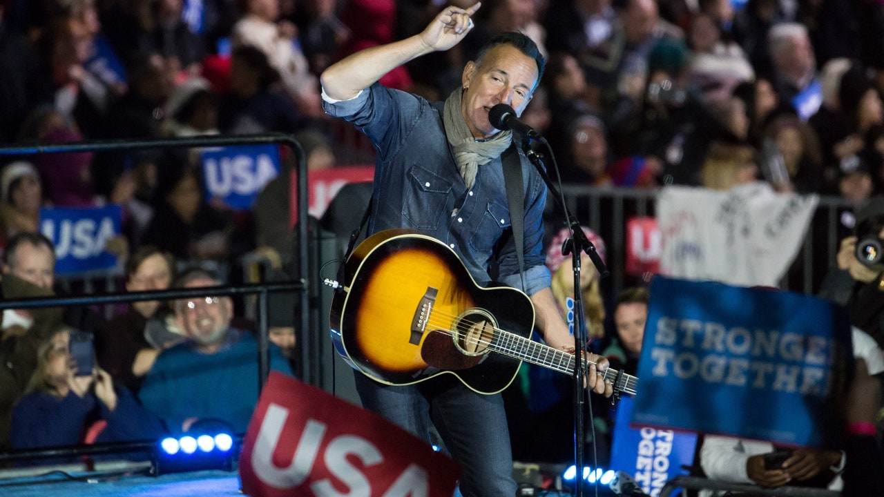 Bruce Springsteen and VO Fighterz play at Biden Harris’ opening ceremony