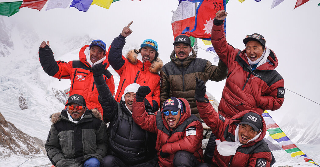 How climbers reached the K2 summit in winter for the first time