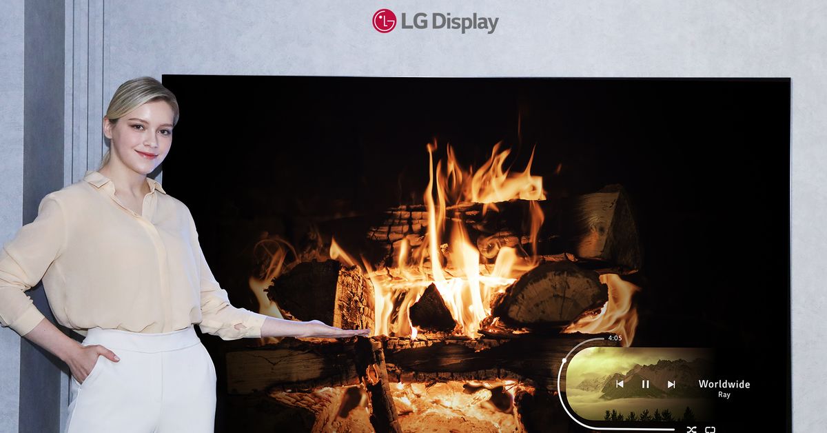 LG Display announces its smallest OLED TV panel to date