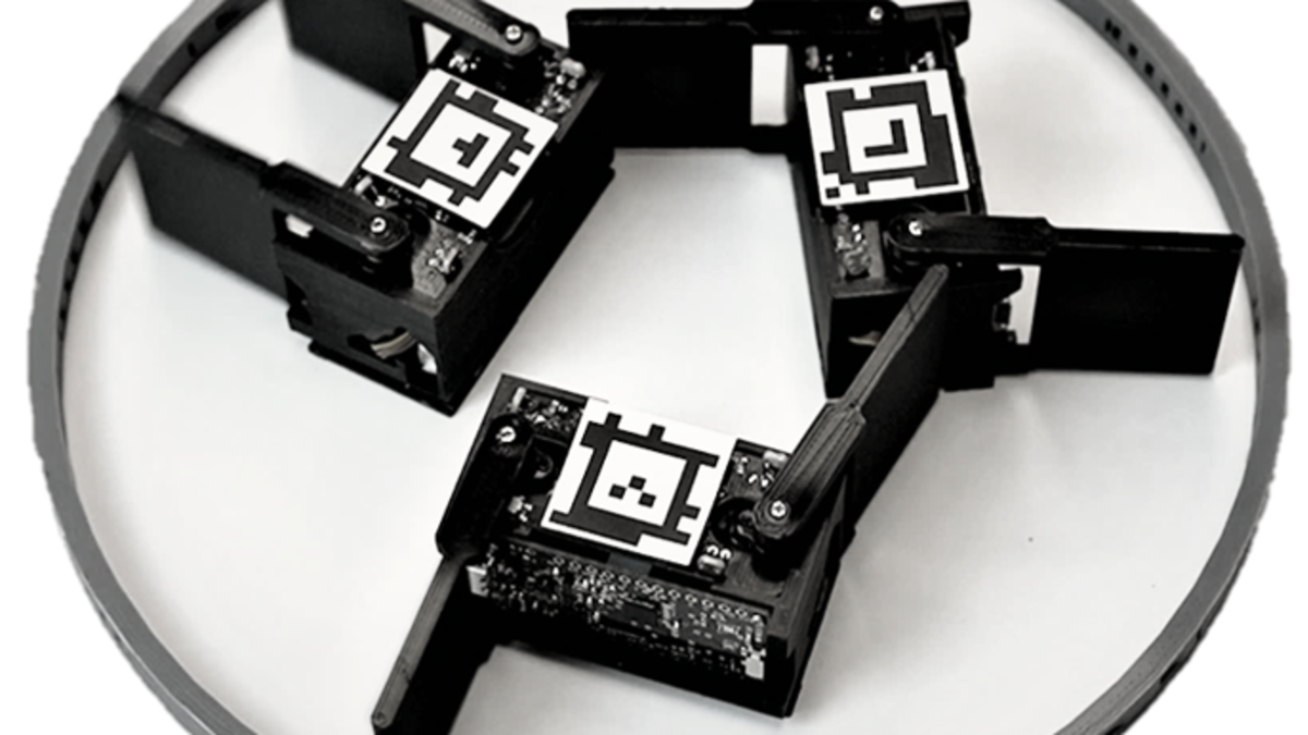 Learn about miniature robots that dance automatically