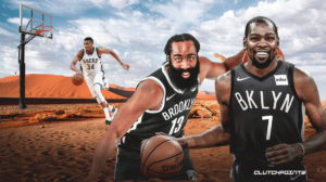 Nets, James Harden, Kevin Durant, Giannis Anticonmou