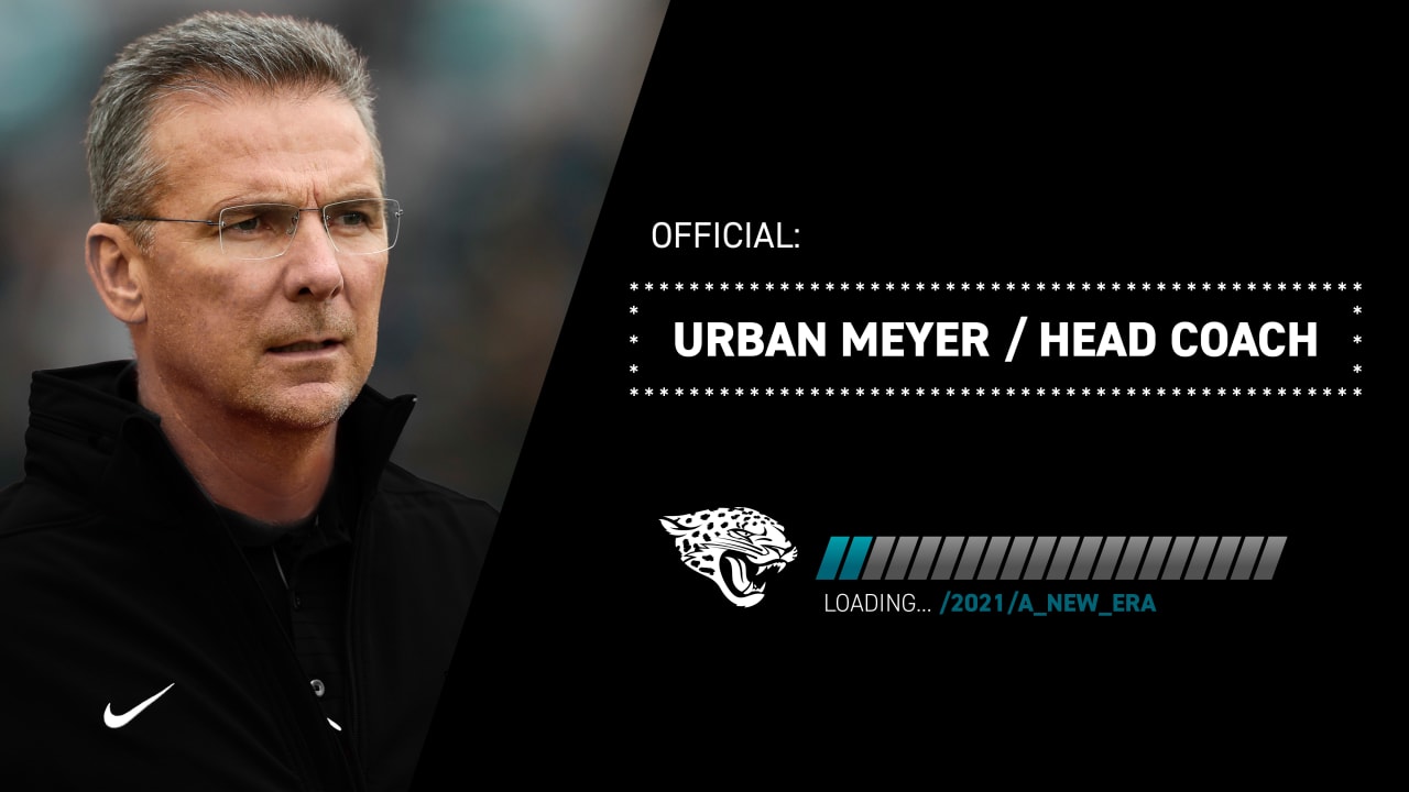 Urban Mayer has been appointed Jaguar’s head coach