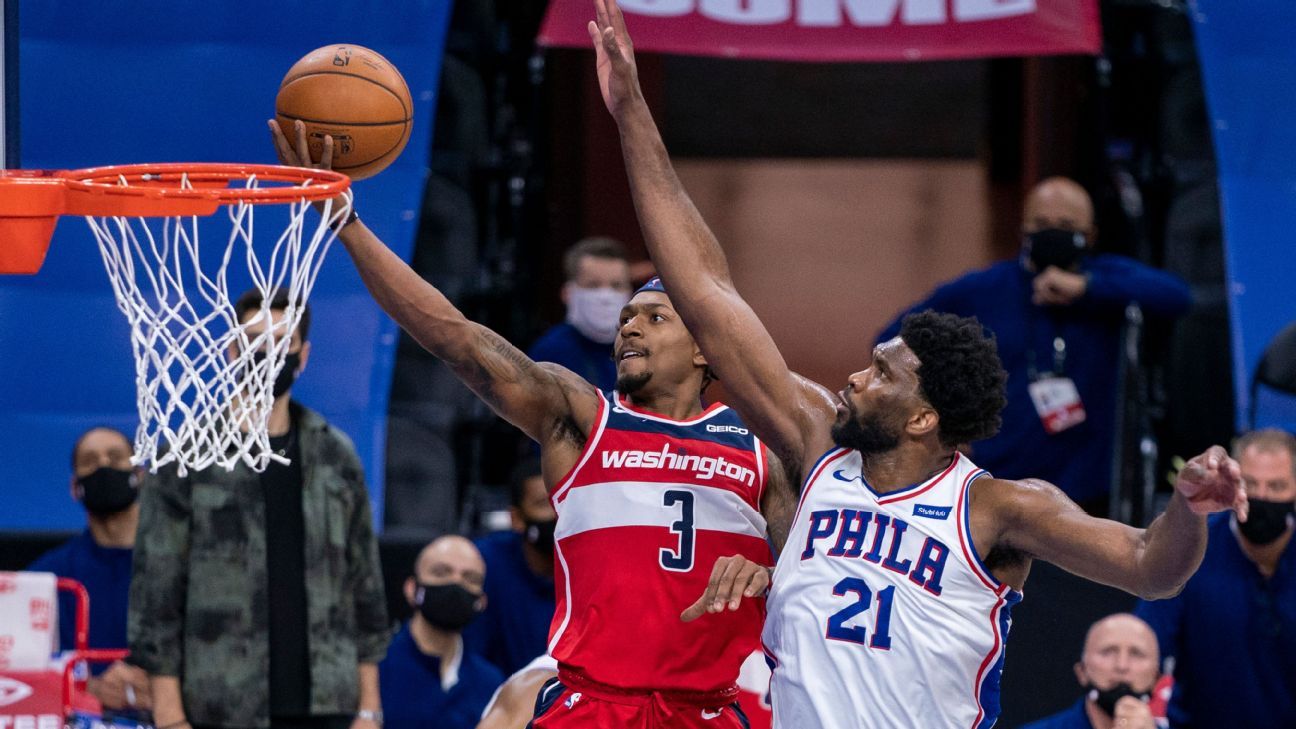 Washington Wizards’ Bradley Bell ‘crazy’ after scoring 60 in loss to the Philadelphia 76ers
